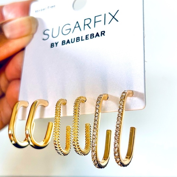 BaubleBar Sugarfix Earring Set - Picture 1 of 3